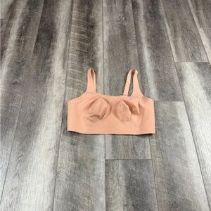 Evelyn + Bobbie Peach Bralette Structured Scoop Bra